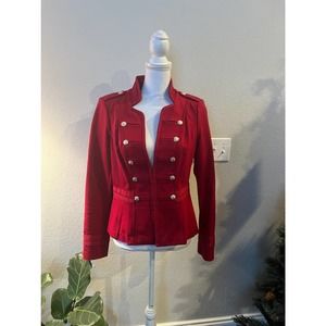 Red White House black Market blazer